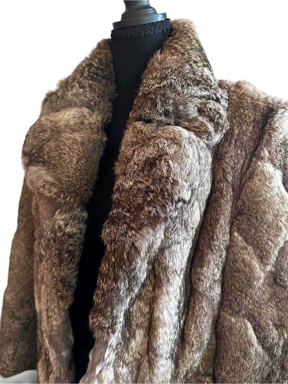 Vintage Rabbit Fur Jacket - Picture 2 of 5